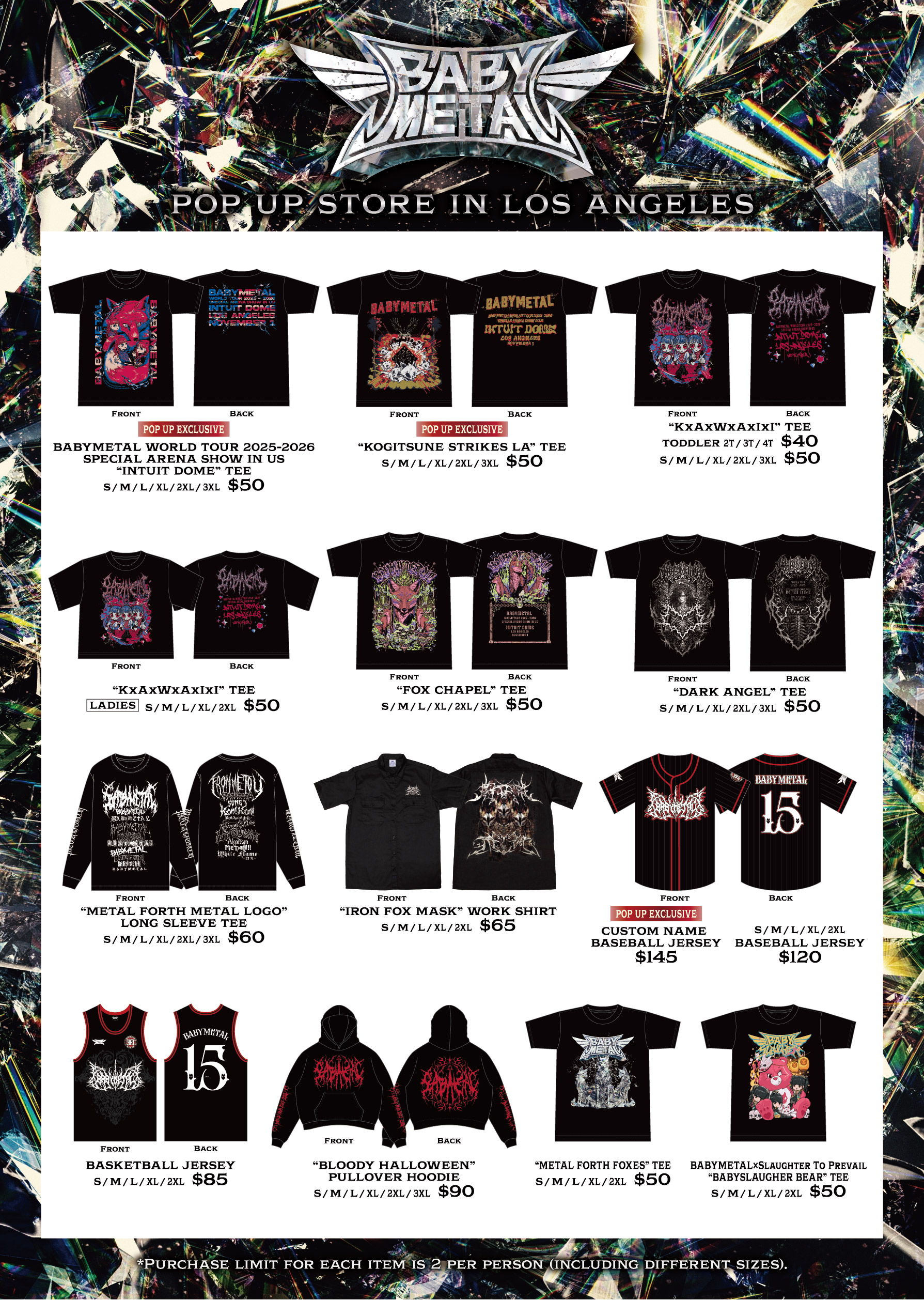 ベビーメタル　グッズ　セット BABYMETAL | NEWS